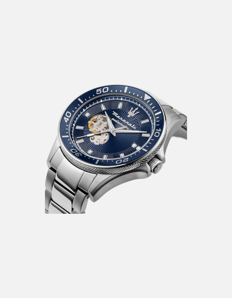 Automatic Stainless Steel Bracelet Blue Dial Men's Watch R8823140007