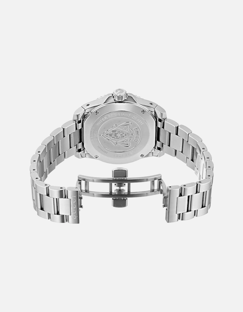 Dive Stainless Steel Bracelet White Dial Unisex Watch YA136302