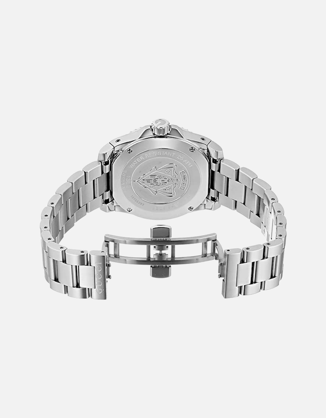 Dive Stainless Steel Bracelet White Dial Unisex Watch YA136302