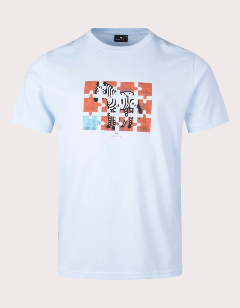 Zebra Jigsaw T-Shirt