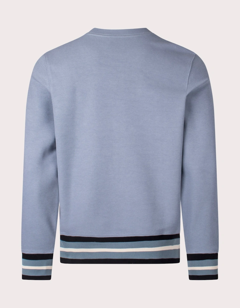 Contrast Rib Sweatshirt