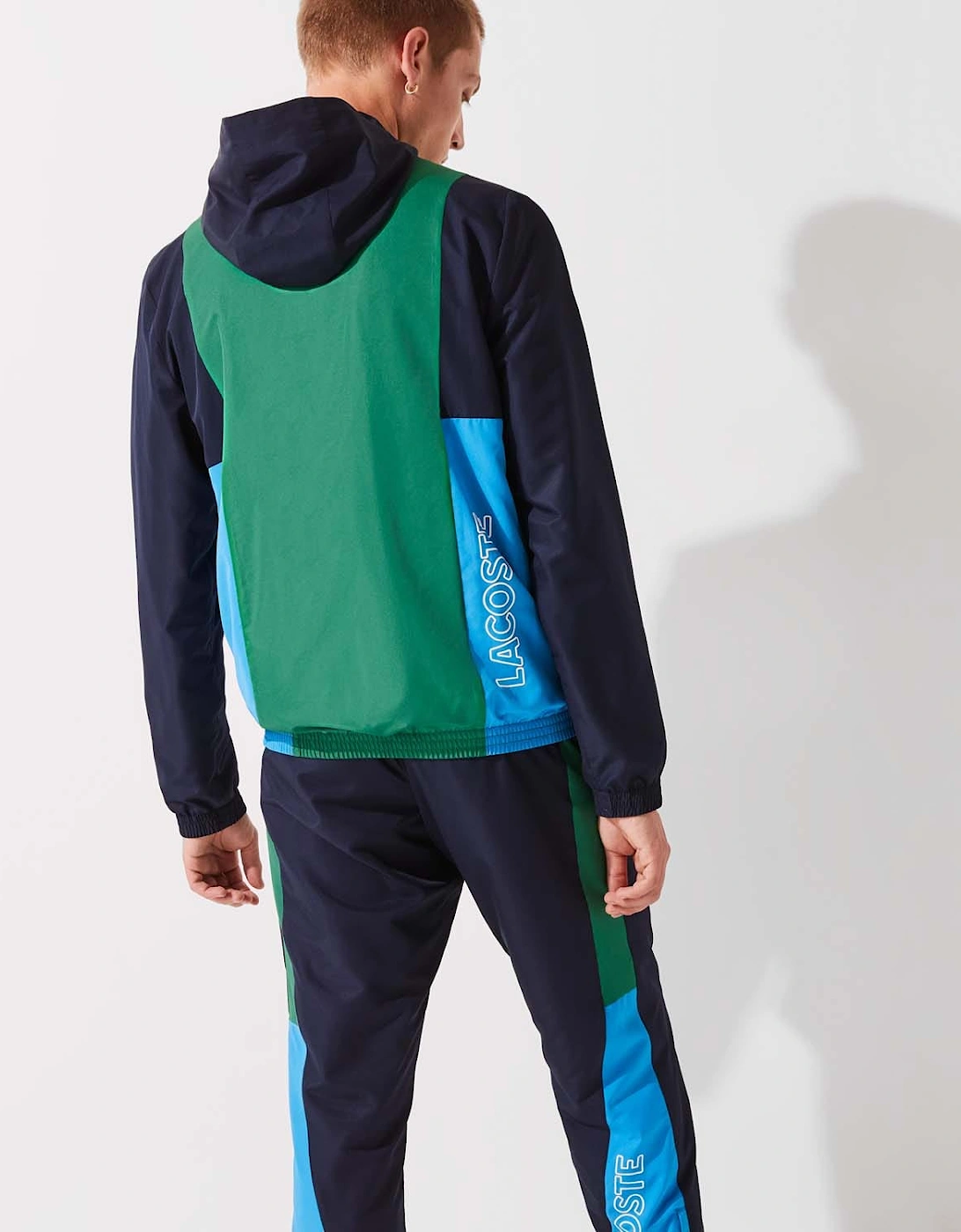 Colourblock Lightweight Zip-Up Jacket