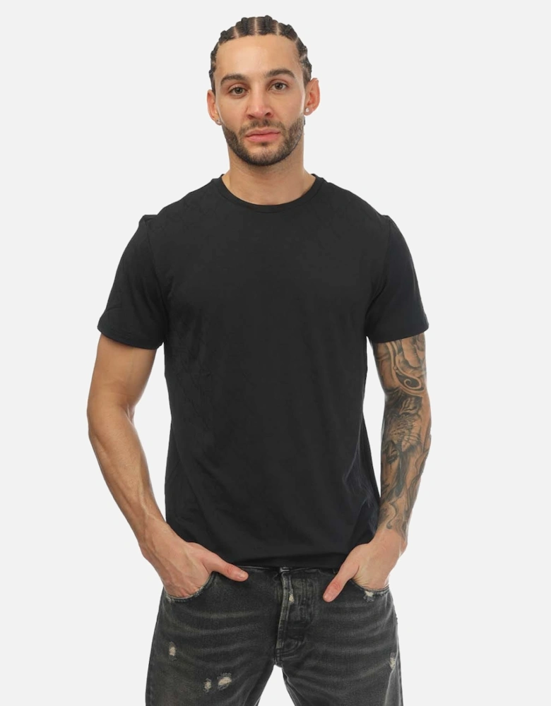 Allover Jacquard T-Shirt