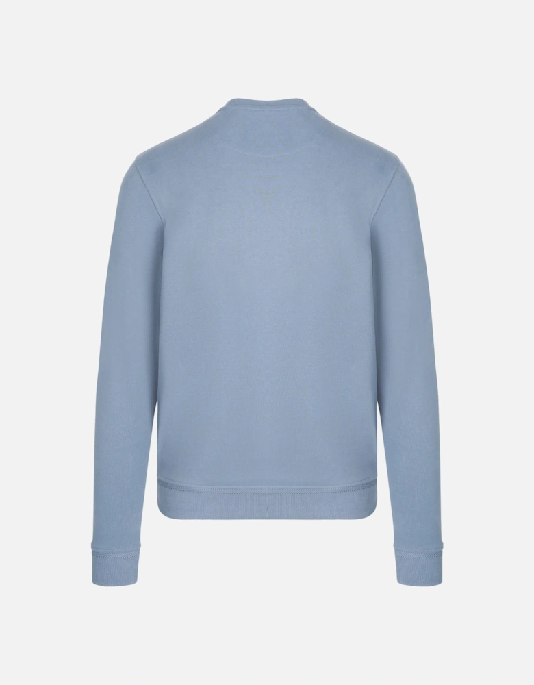 Patch Logo Sweatshirt Blue