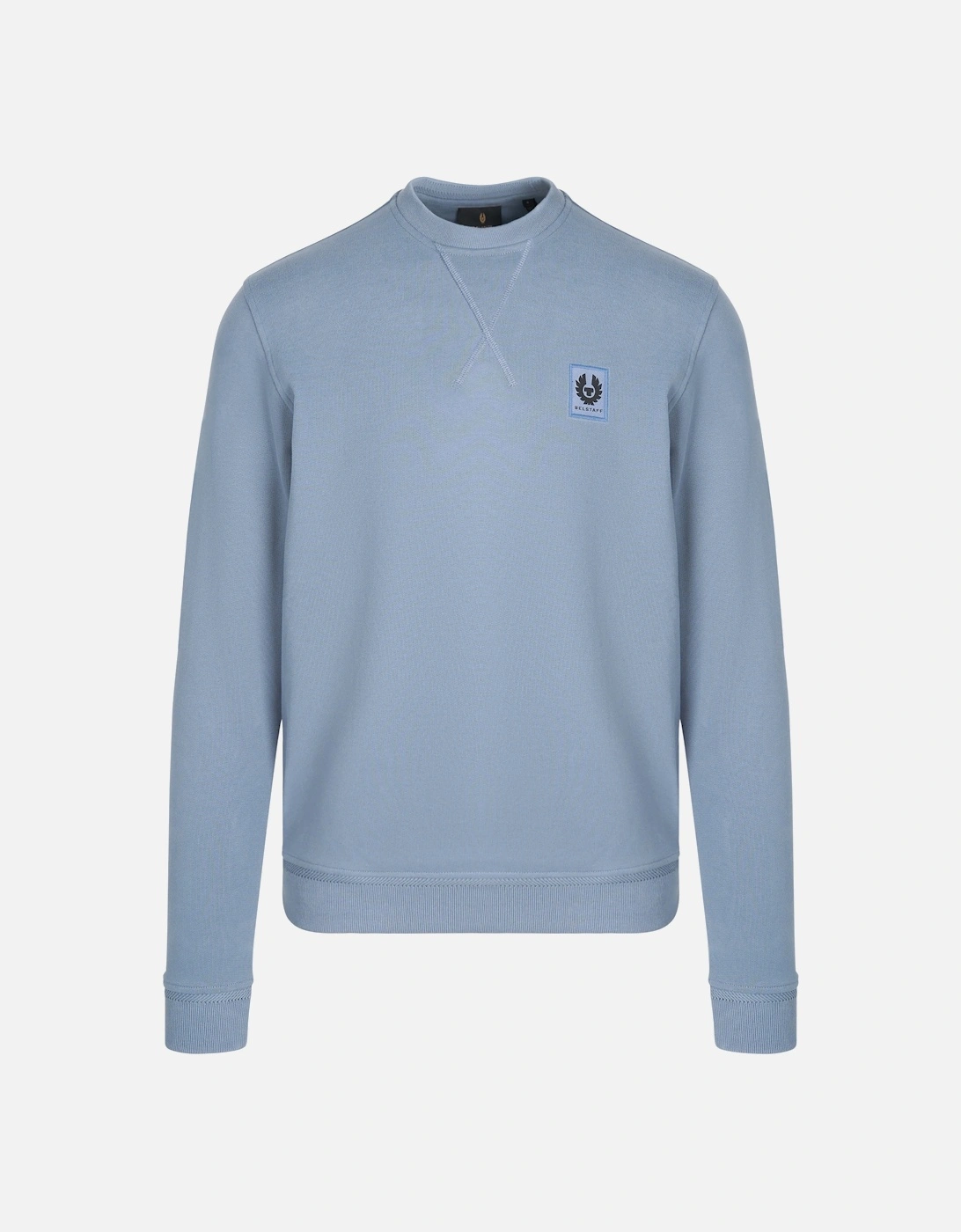 Patch Logo Sweatshirt Blue, 6 of 5