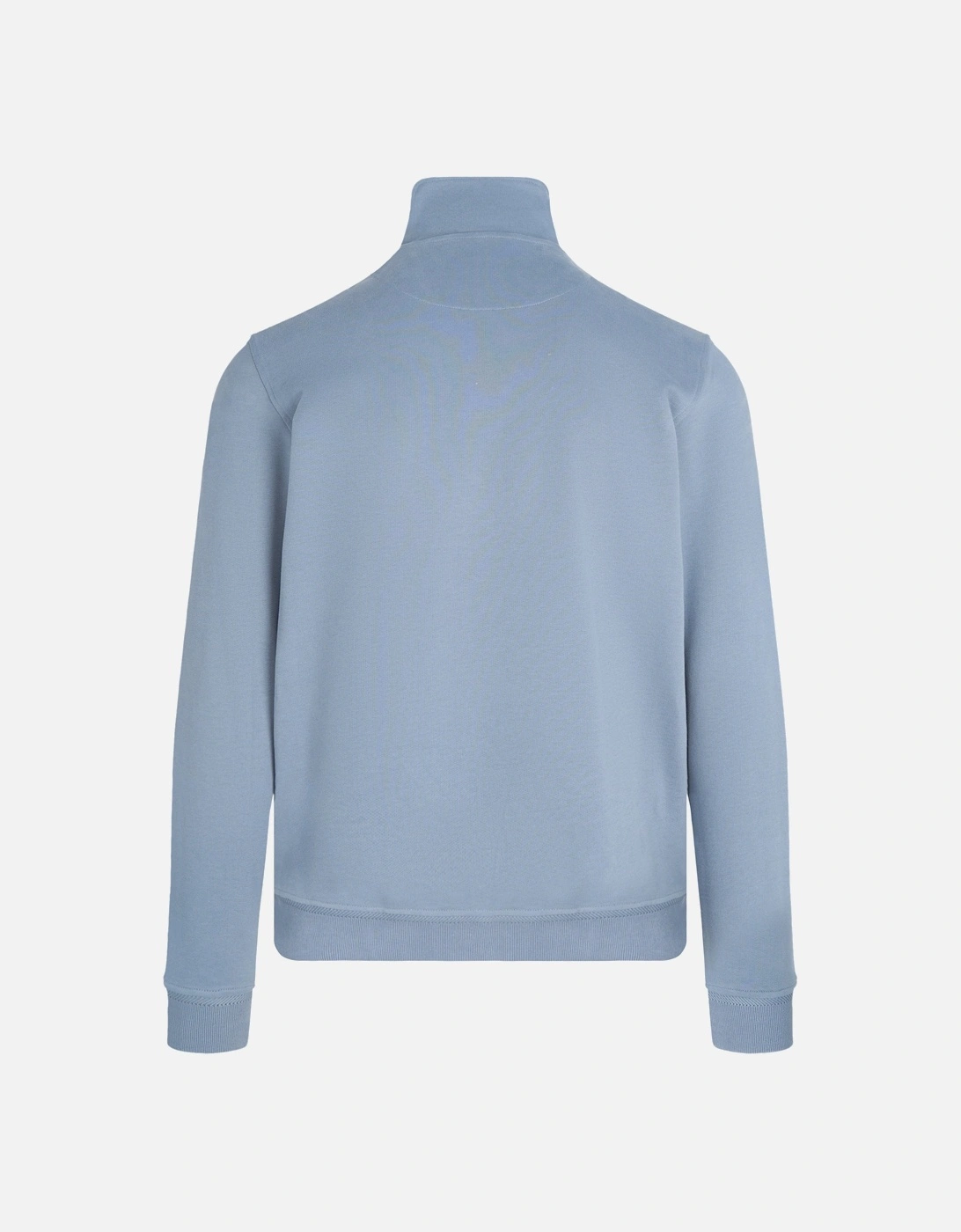 Signature Patch Quarter Zip Sweatshirt Blue