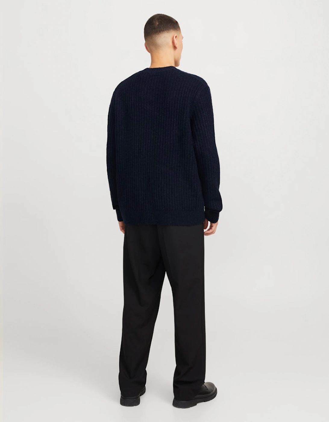 Premium Chowell Crew Neck Knit Night Sky Melange