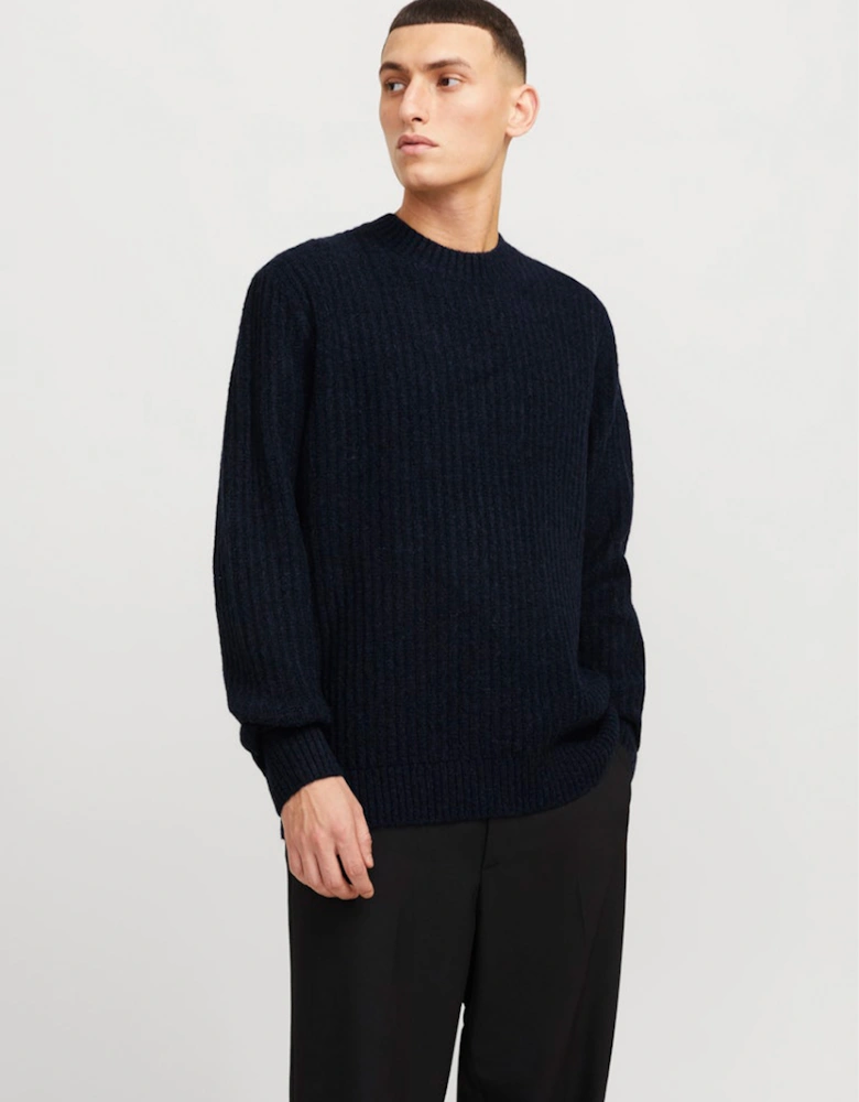 Premium Chowell Crew Neck Knit Night Sky Melange