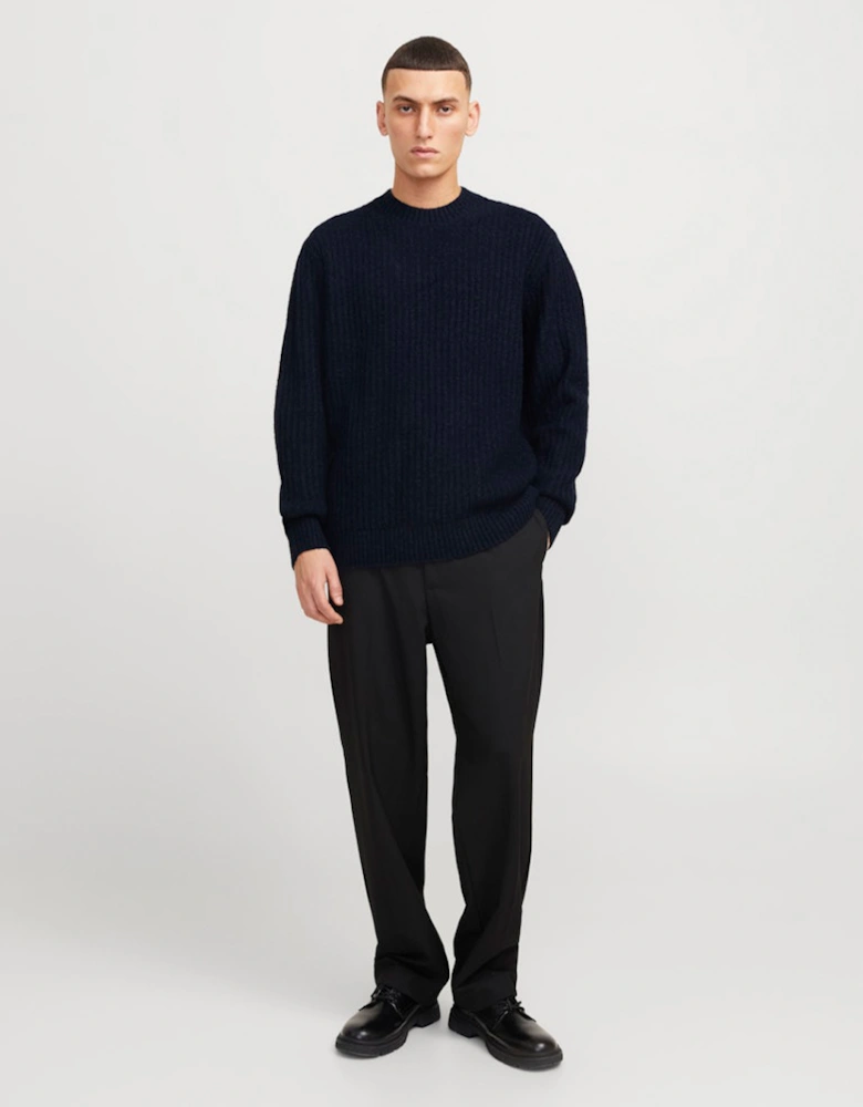 Premium Chowell Crew Neck Knit Night Sky Melange