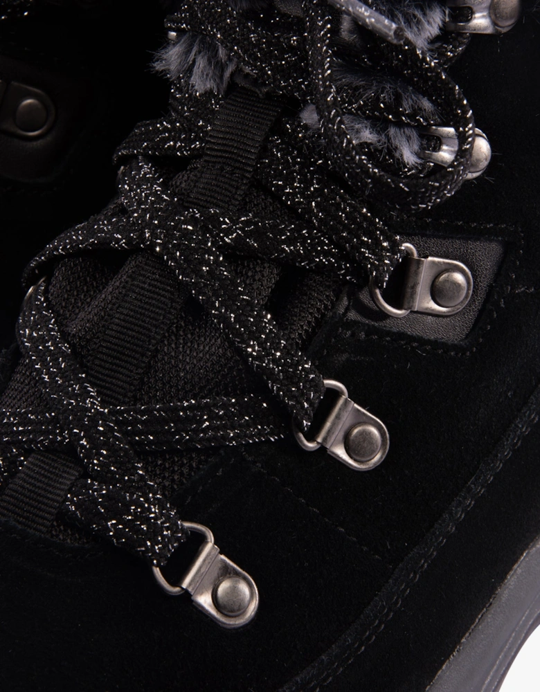 167882/BLK TREGO - SNOW WORRIES Womens Boots Black