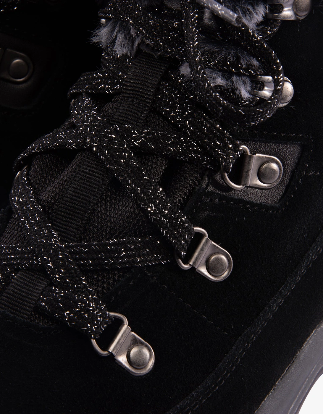 167882/BLK TREGO - SNOW WORRIES Womens Boots Black