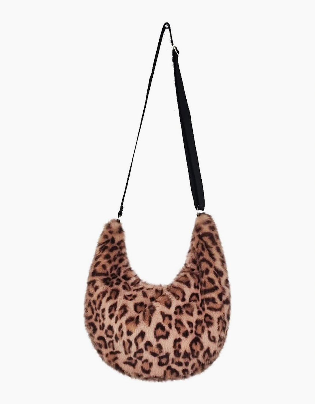 Nooki Design Women's SIMONE SLOUCH BAG IN LEOPARD - Brown - Size: ONE