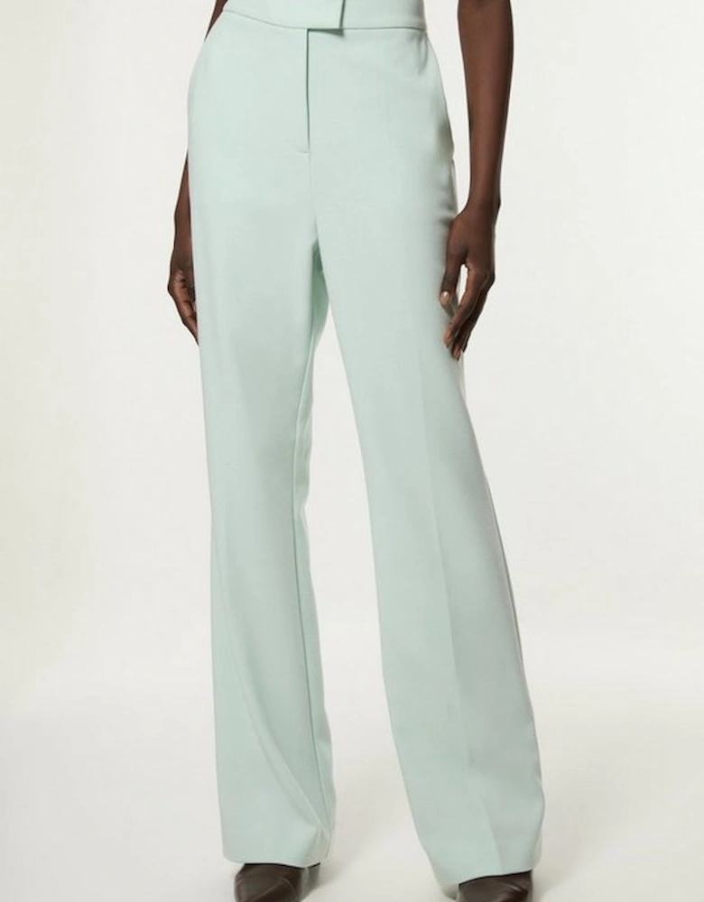 Compact Stretch Essential Tailored Straight Leg Trouser