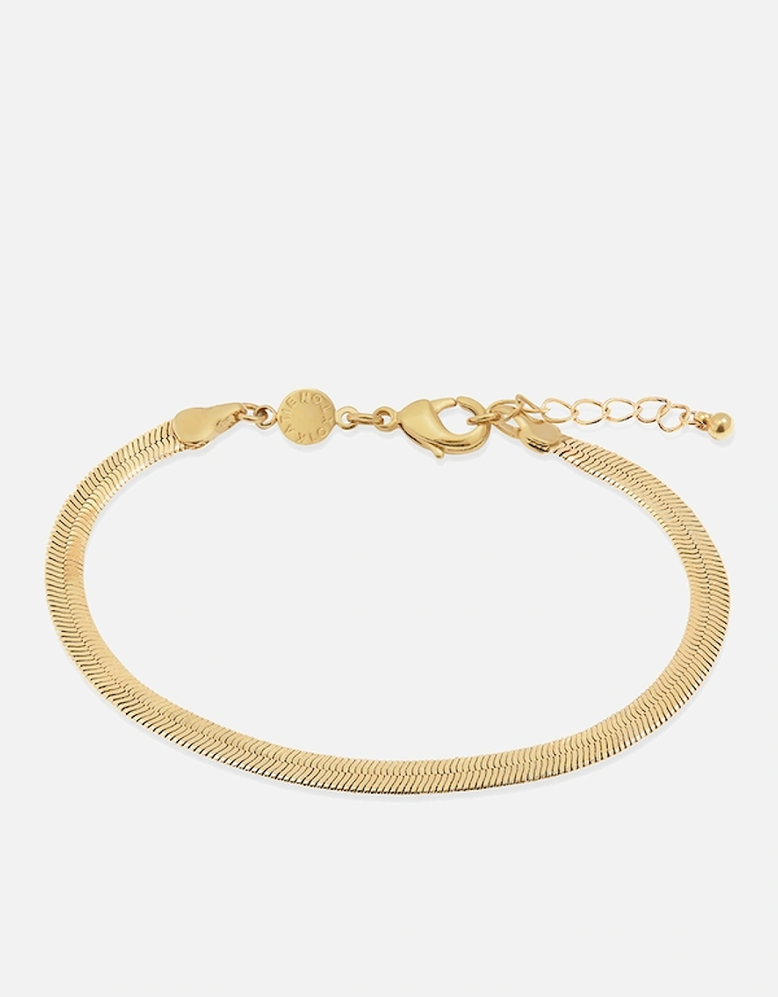 The Curated Collection Ciana Snake Gold-Plated Chain Bracelet, 2 of 1