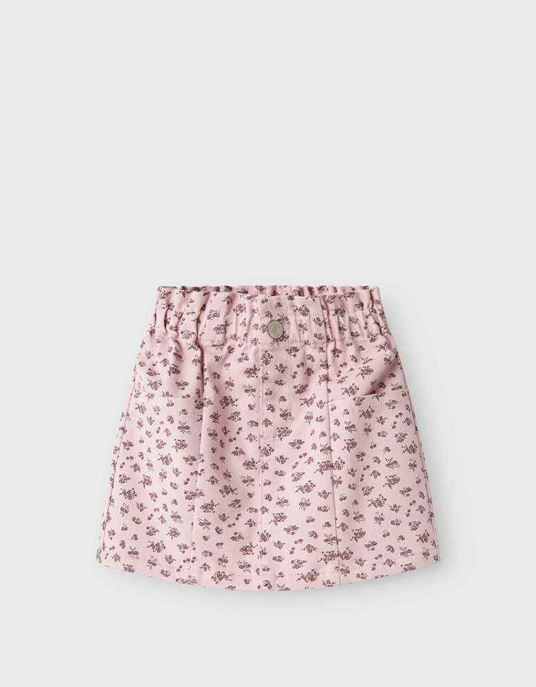 Mini Bitten Short Twill Skirt 4662 Winsome Orchid