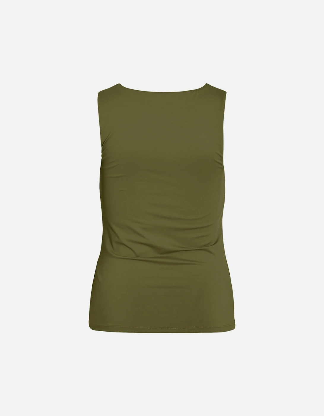 Kenza U-Neck Sleeveless Tank Top Capulet Olive