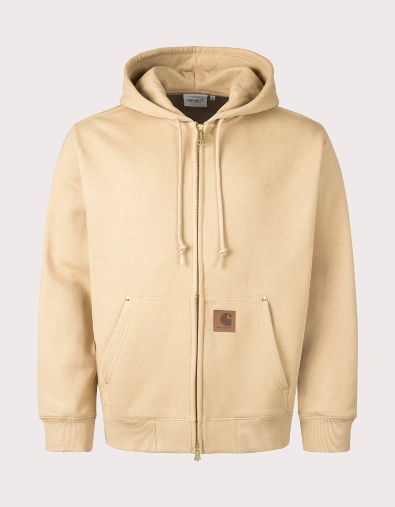 Oversized Eldon Zip Through Hoodie