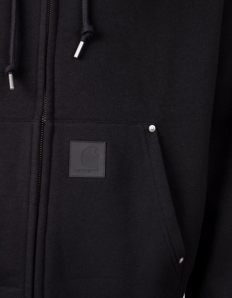 Oversized Eldon Zip Through Hoodie