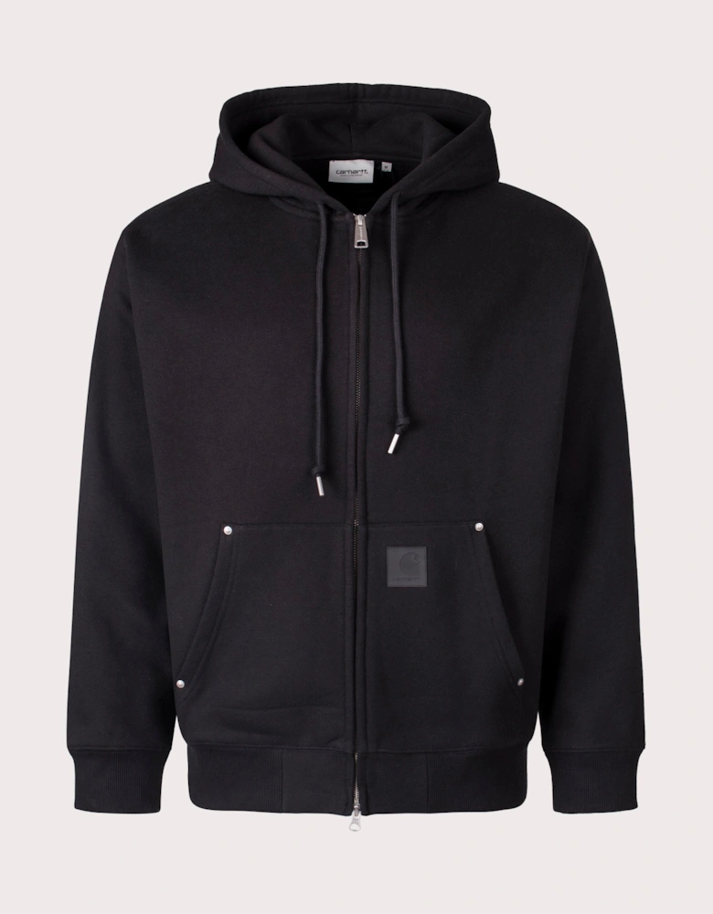 Oversized Eldon Zip Through Hoodie