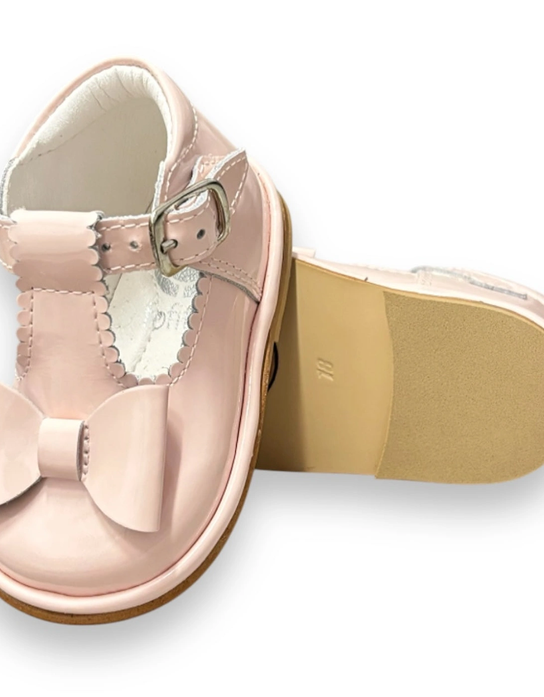 Pink Patent Leather Sabina Shoes