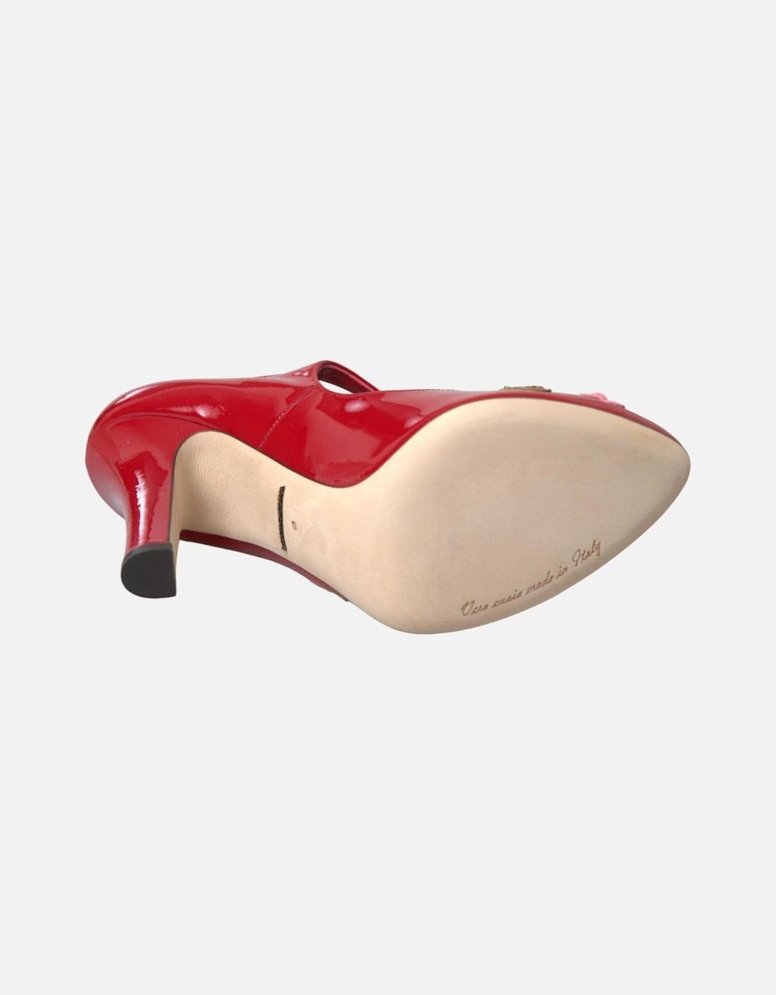 Embellished Mary Jane Pumps Women - Red