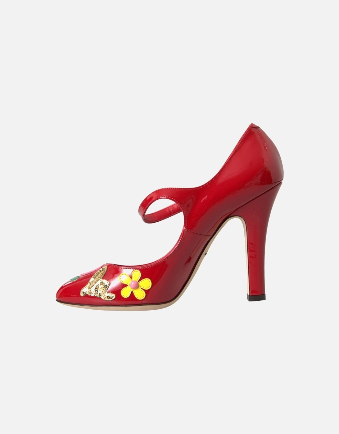 Embellished Mary Jane Pumps Women - Red