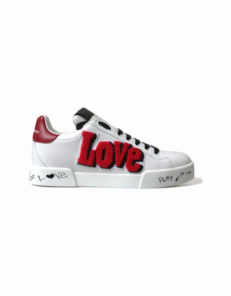 Dolce Gabbana Portofino Sneakers Love Women - White