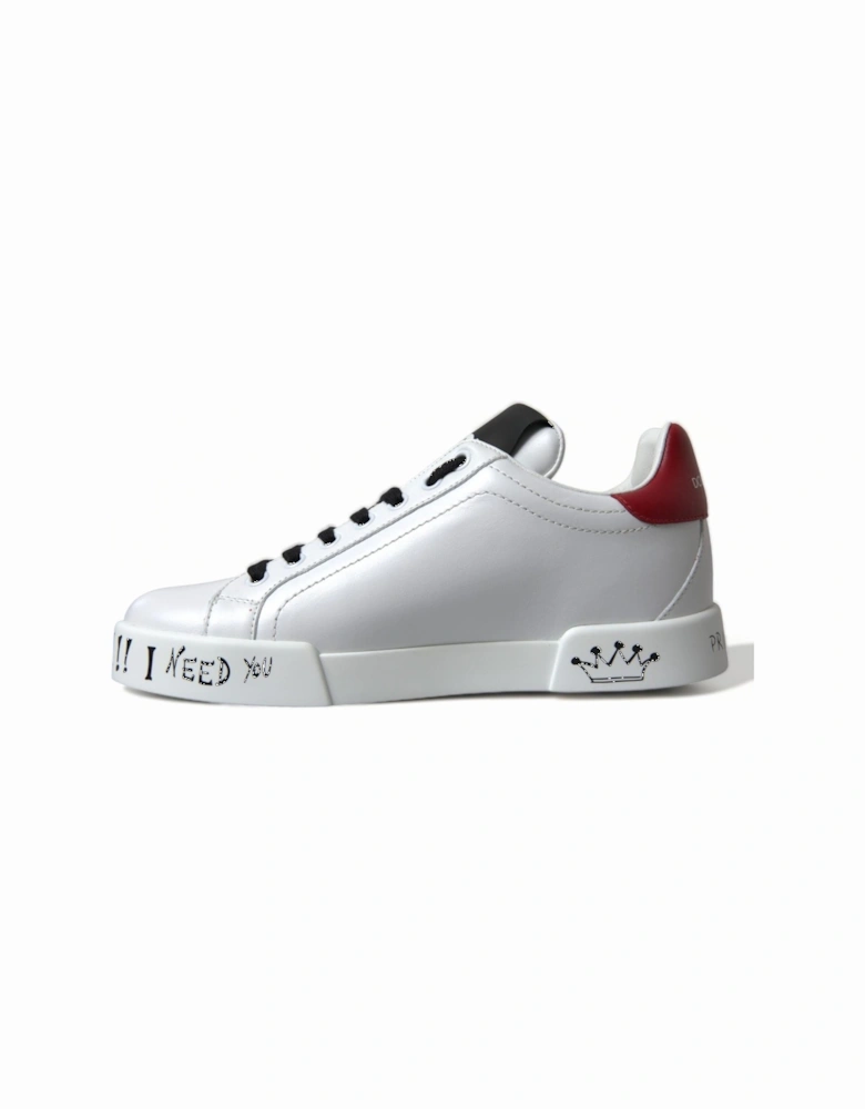 Dolce Gabbana Portofino Sneakers Love Women - White