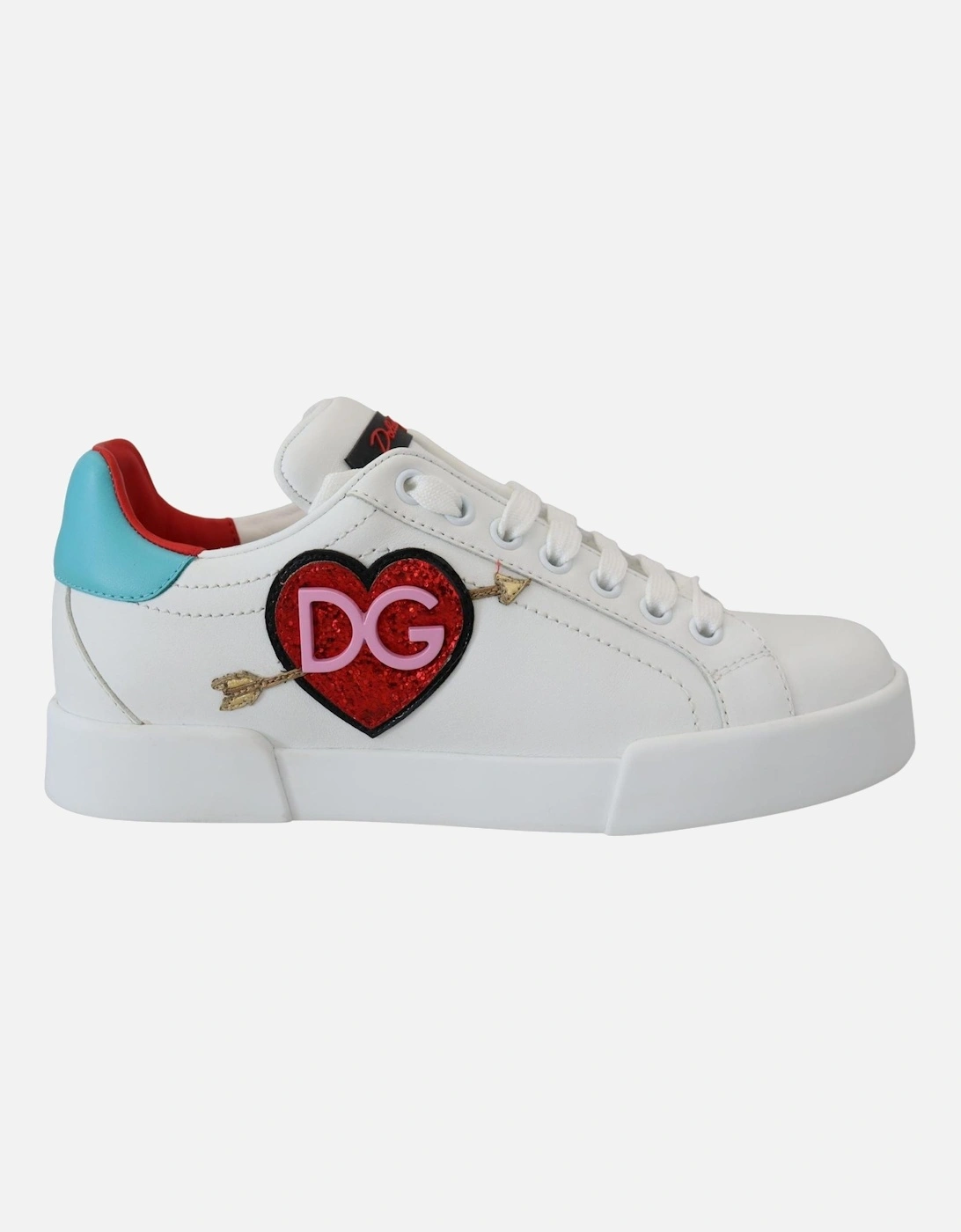 Dolce Gabbana Sneakers Heart DG LA10093 Women - White, 7 of 6