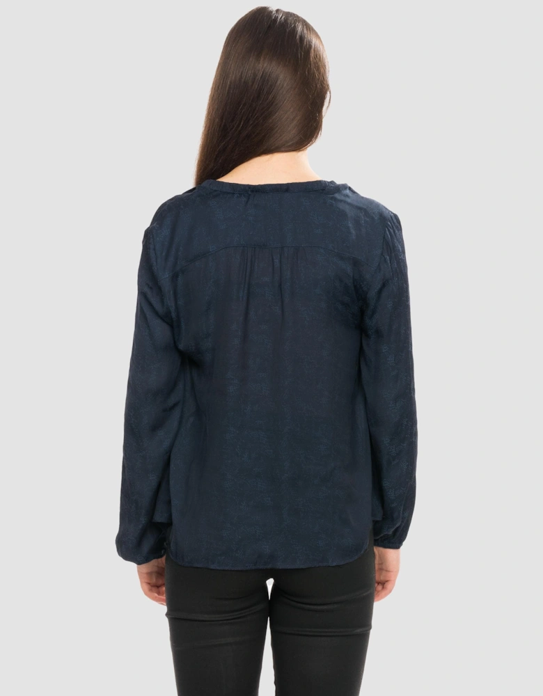 Elva Long Sleeve Womens Blouse 10793