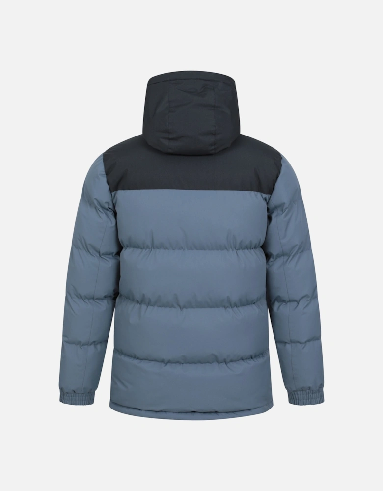 Mens Snow Borg Lined Padded Jacket