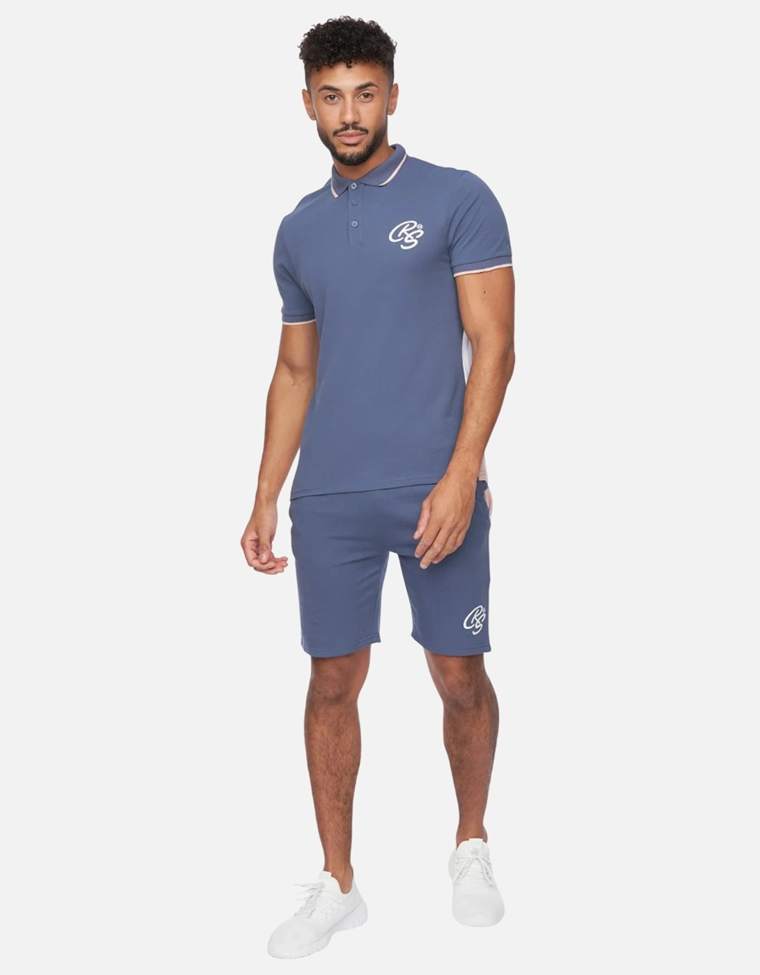 Mens Balamere Polo and Shorts Set