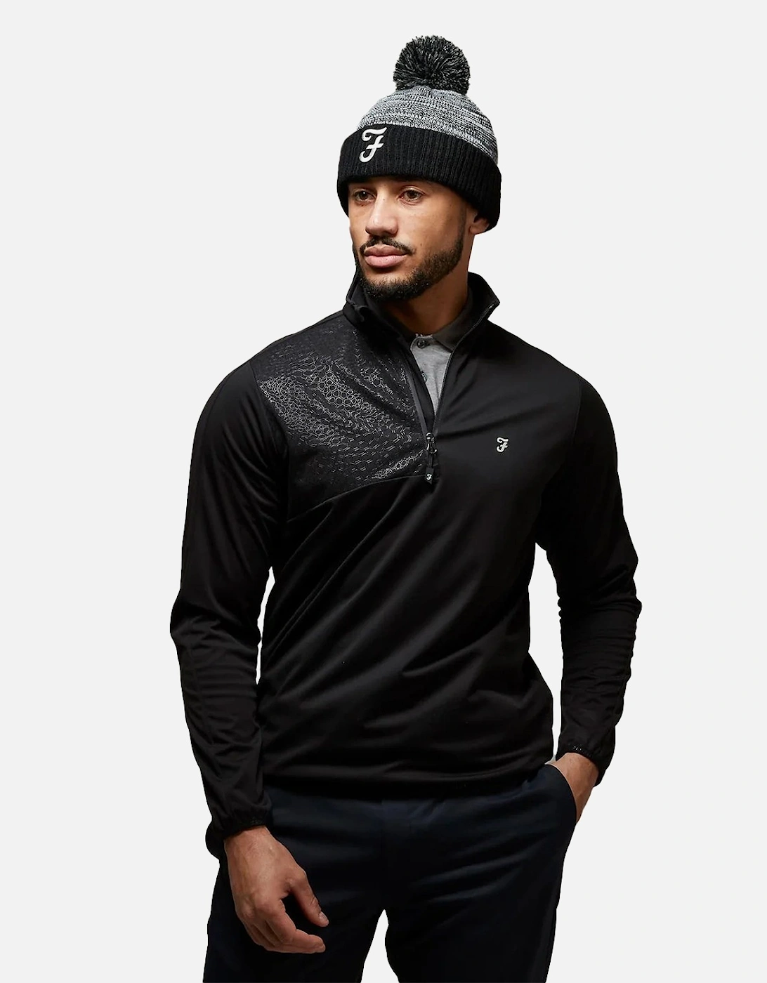 Mens Abbott Quarter Zip Jacket