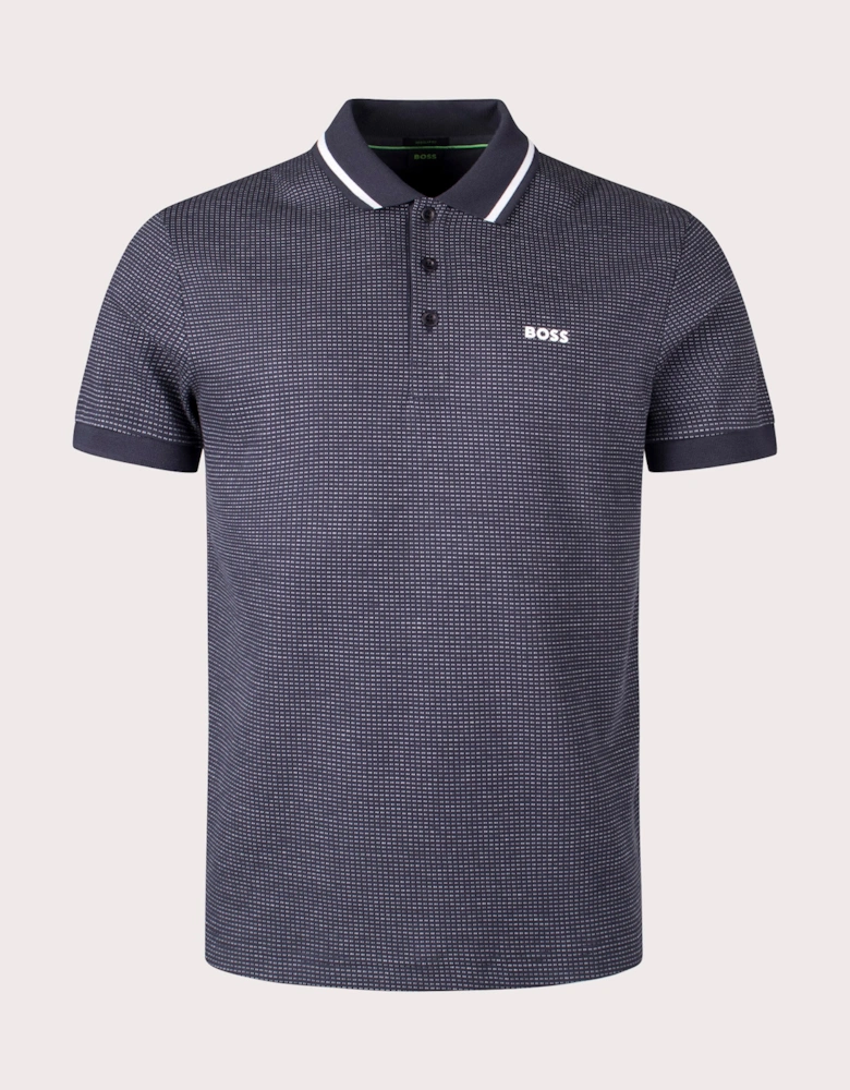 Paddy Tape Jacquard Polo Shirt