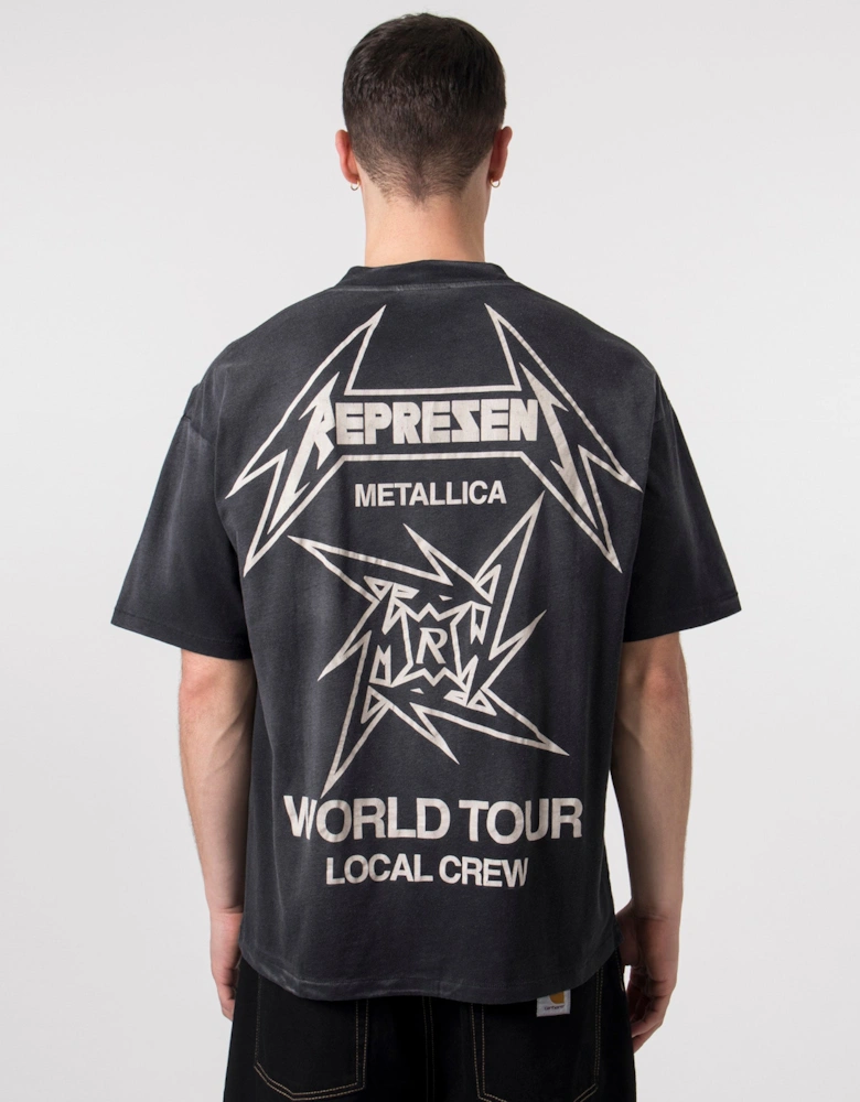 Oversized fit x Metallica Local Crew T-Shirt