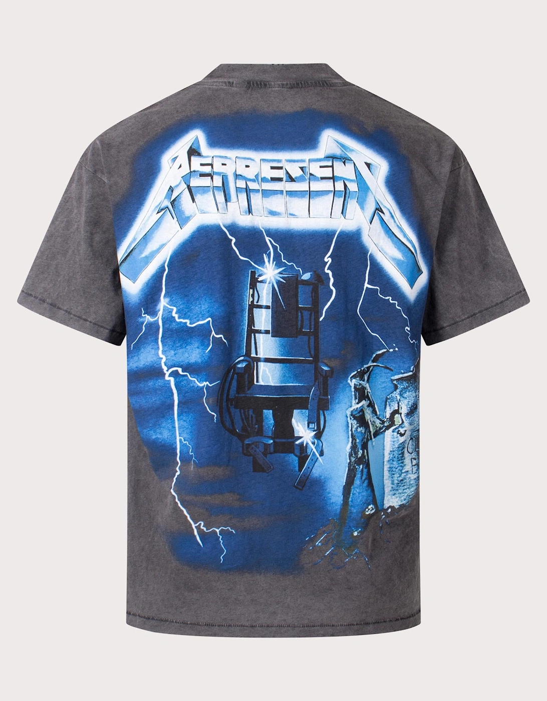 Oversized Fit x Metallica Ride The Lightning T-Shirt