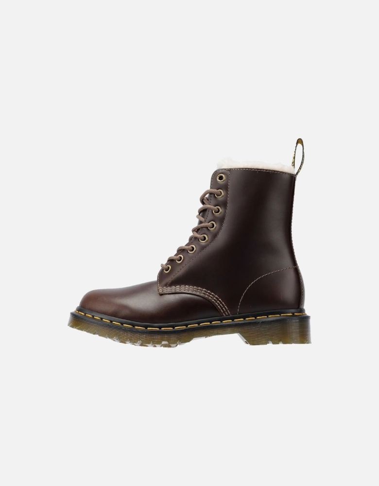 Dr. Martens Winterised Serena Leather Women's Brown Boots