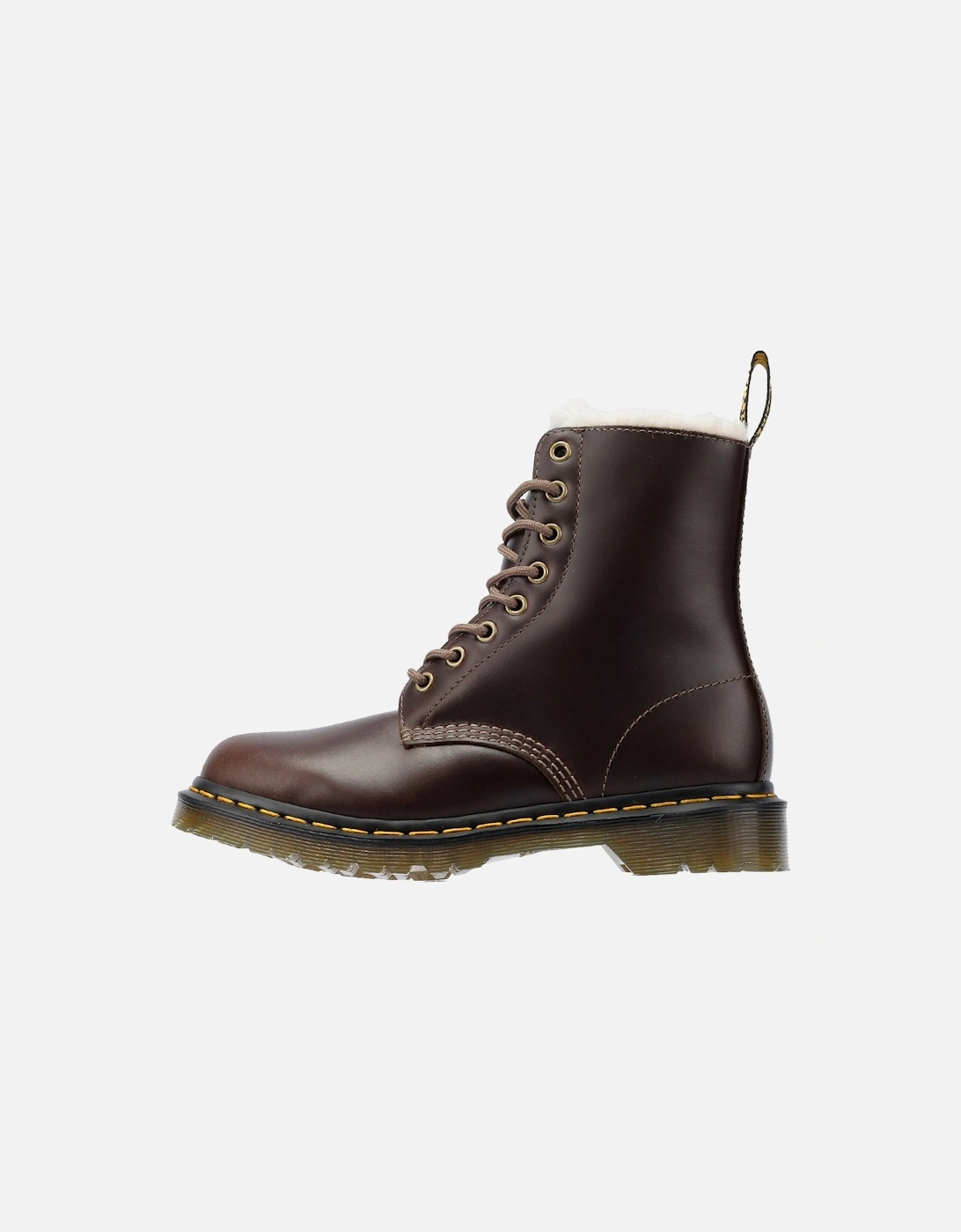 Dr. Martens Serena Leather Women's Brown Boots