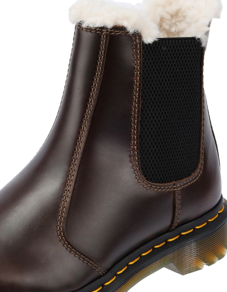 Dr. Martens 2976 Leonore Leather Women's Brown Boots