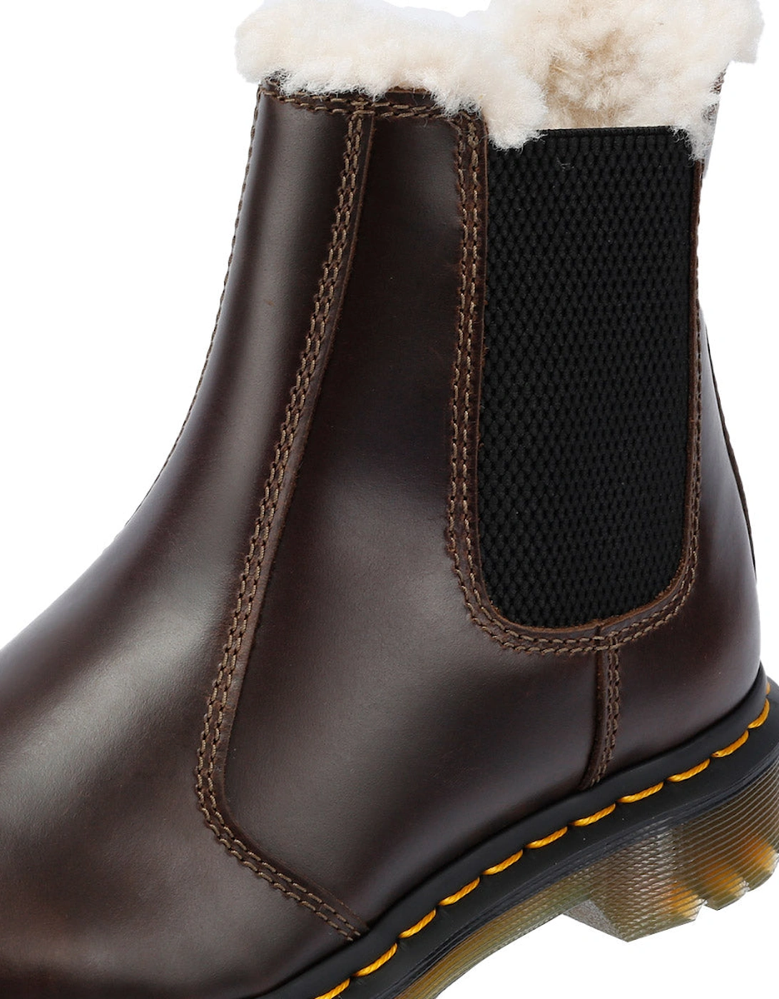 Dr. Martens Winterised 2976 Leonore Leather Women's Brown Boots