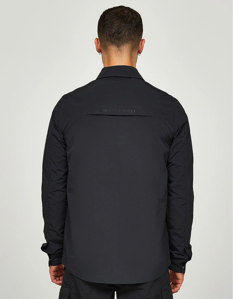 Fiorenzo Overshirt - Black