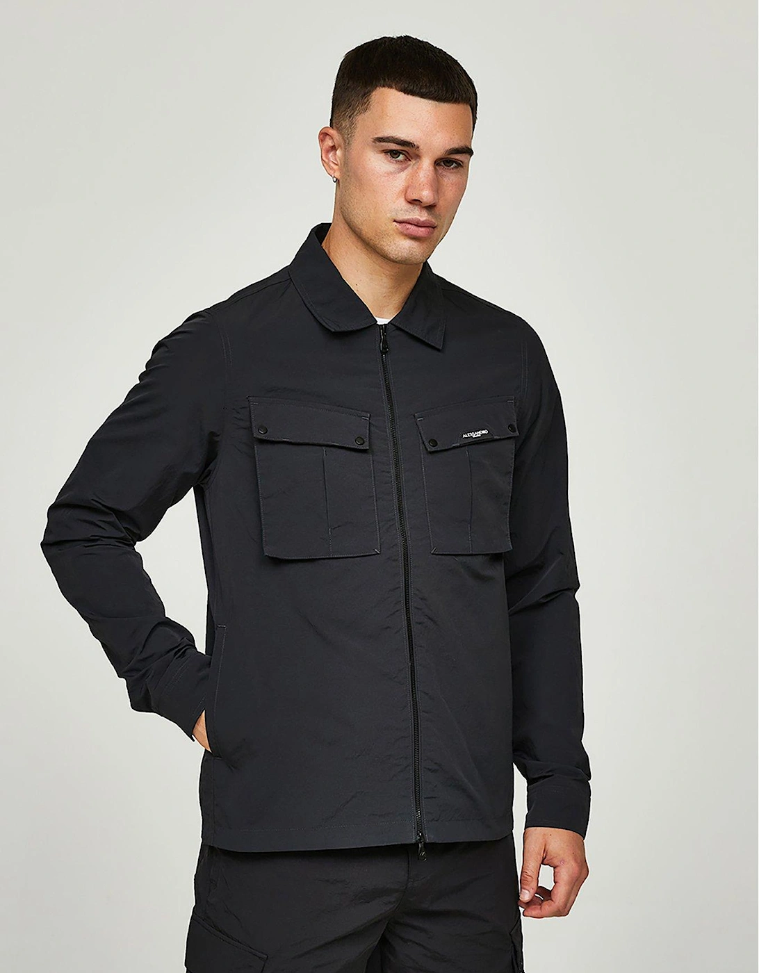 Fiorenzo Overshirt - Black