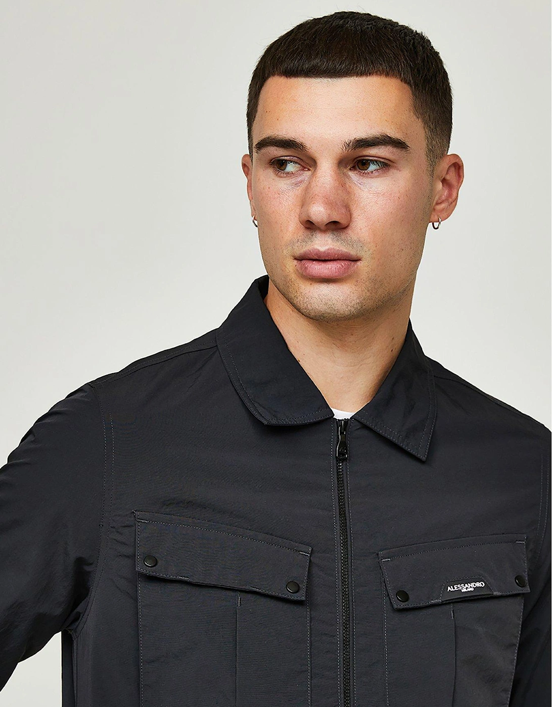 Fiorenzo Overshirt - Black