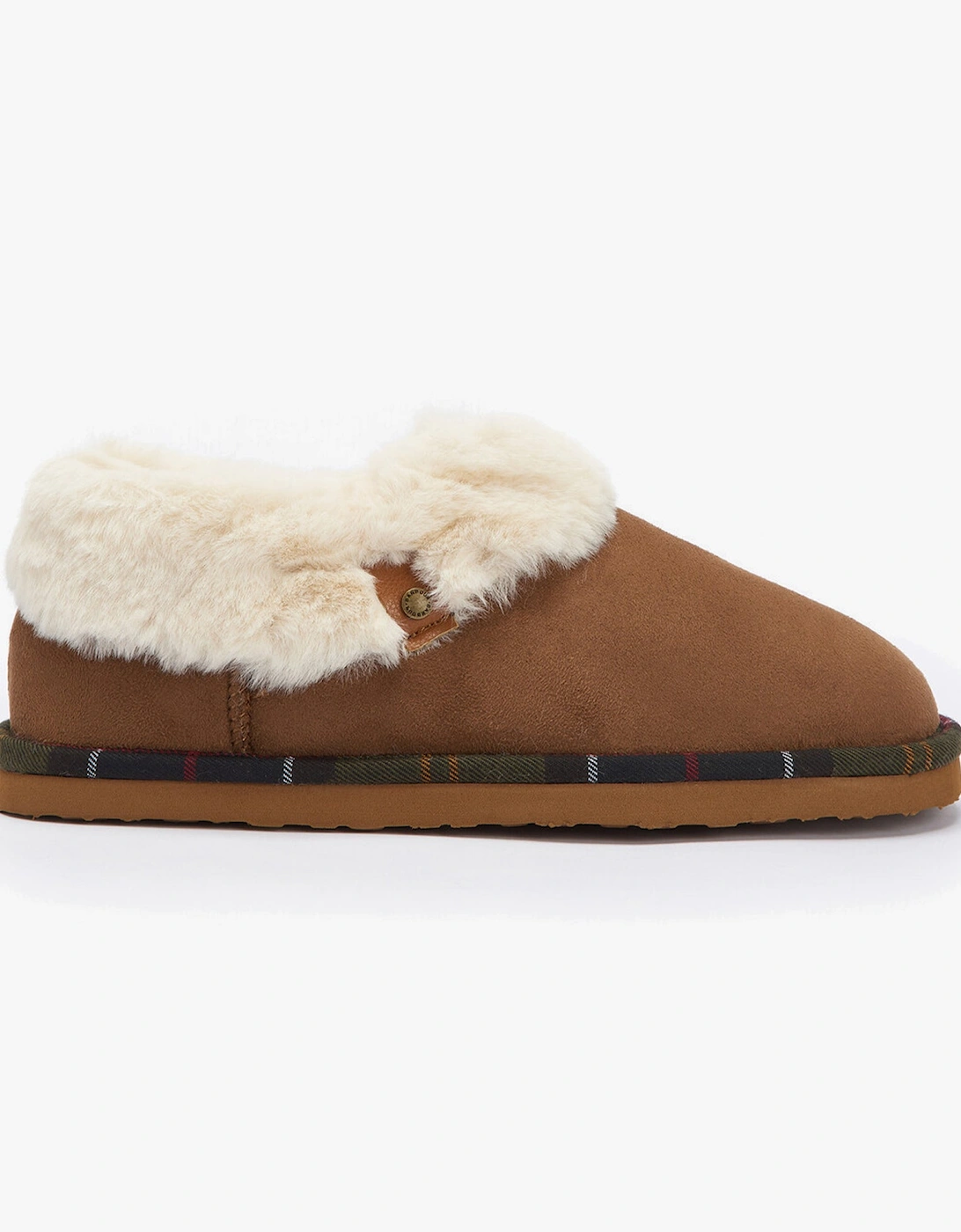 Women's Barbour ELOISE Womens Slippers Camel - Brown - Size: 3