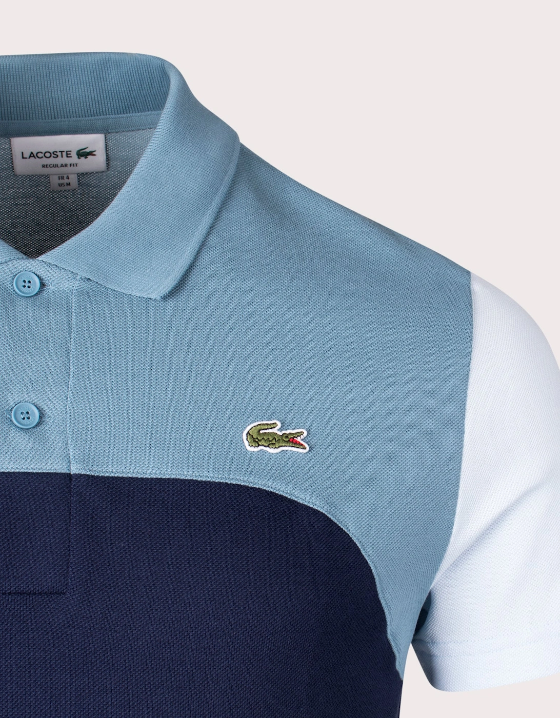 Colour-Block Polo Shirt