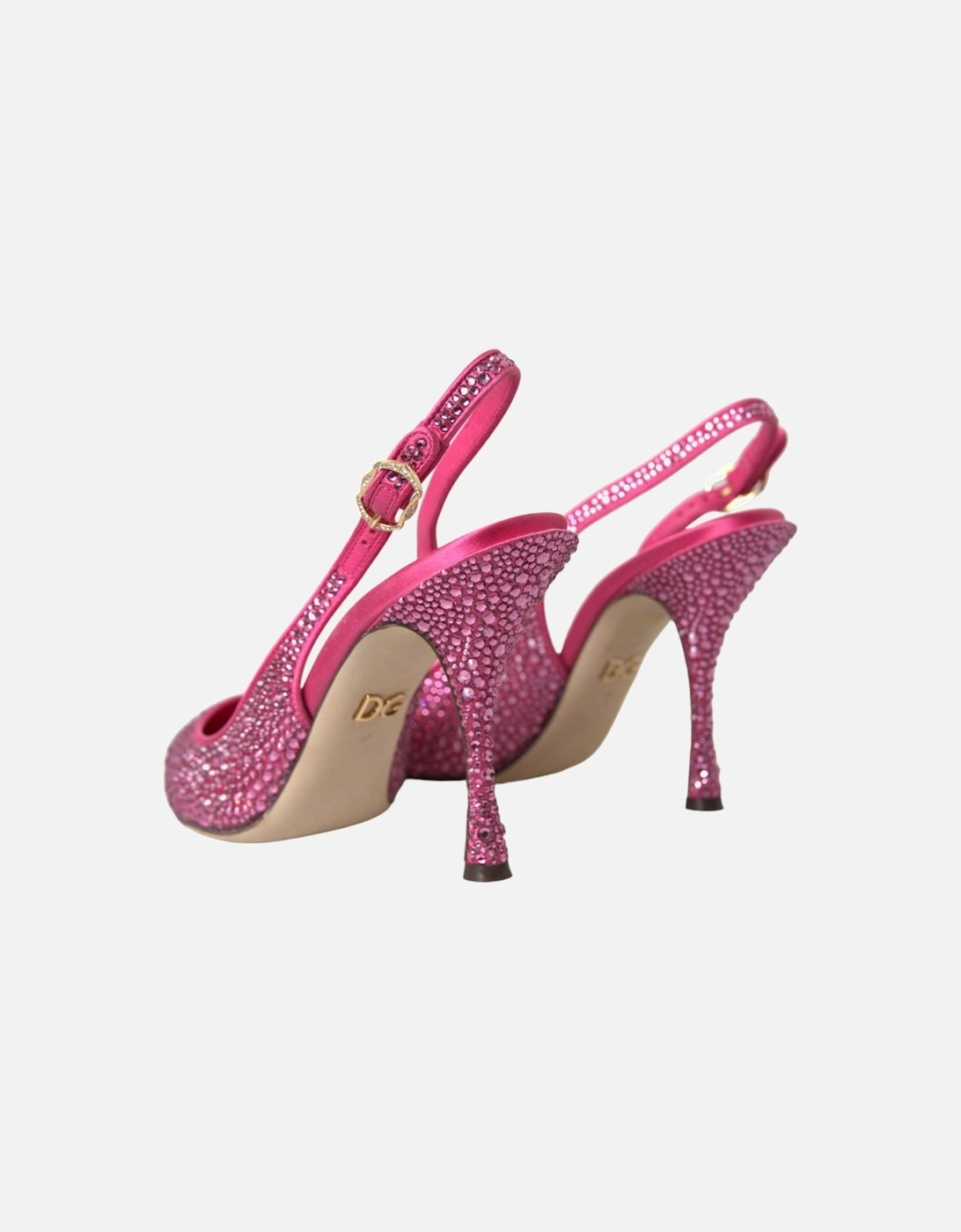 Crystal Slingbacks Model LA10244 Women - Pink Pumps