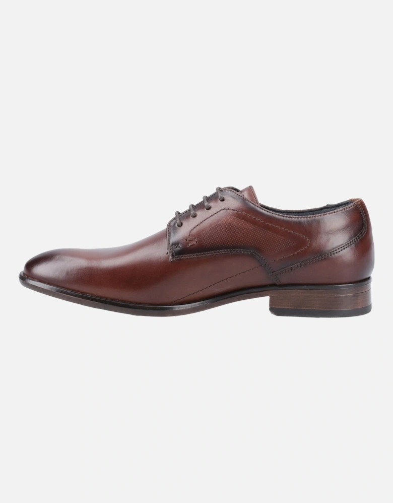 Carl Leather Men's Cognac Lace-Up Shoes