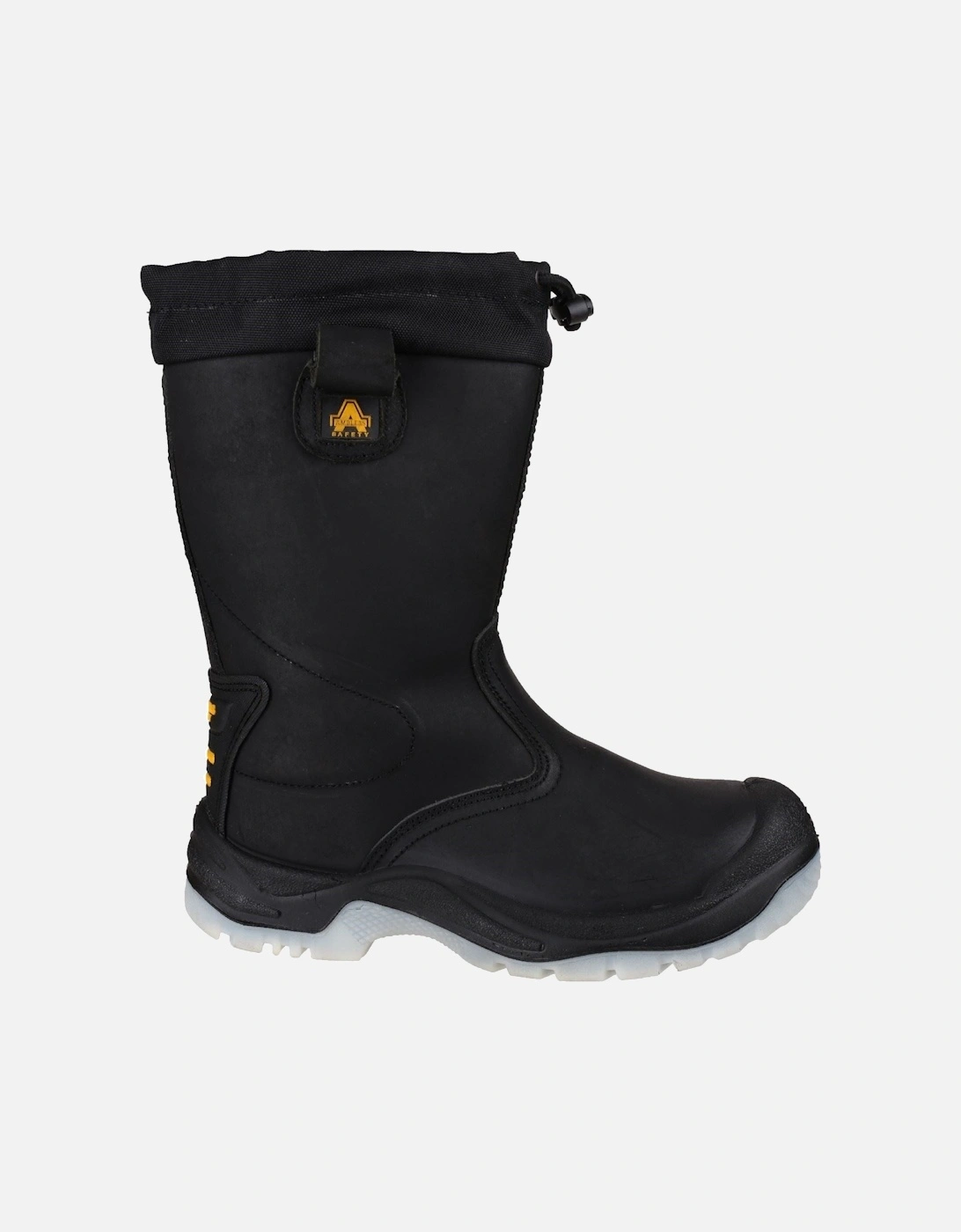 FS209 Leather Black Safety Boots