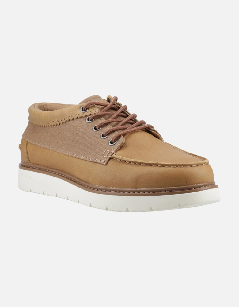 TRVL LITE Forrest Leather Men's Tan Lace-Up Shoes