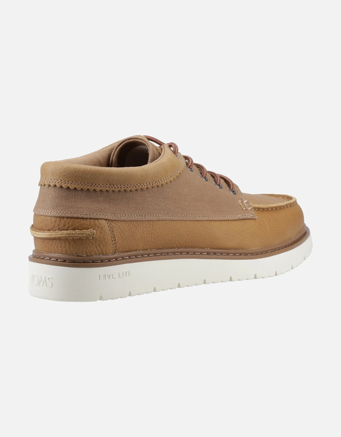 TRVL LITE Forrest Leather Men's Tan Lace-Up Shoes